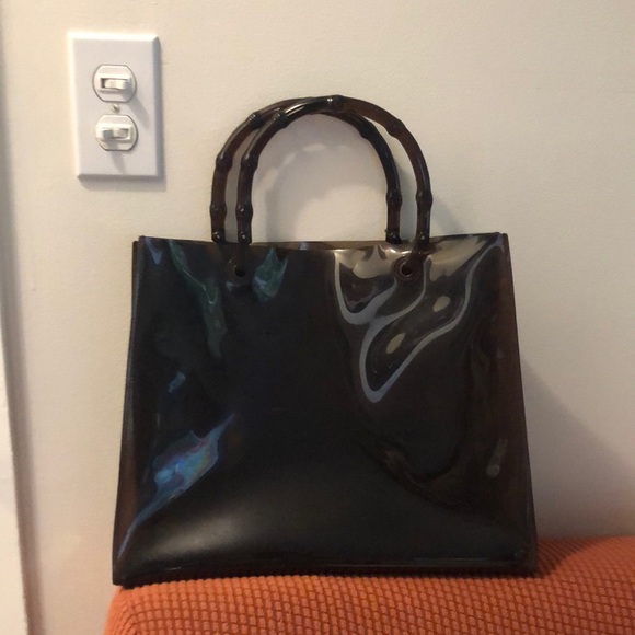 ❤️ Gucci Rare Vintage plastic totes bag - Picture 5 of 17